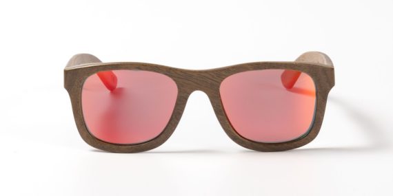 Wooda wood sunglasses Conta wood sunglasses Walnut Conta wood sunglasses Walnut