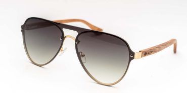 SUNGLASSES Cala Blanca Gold - GRADIENT GREEN G15