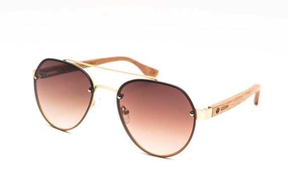 SUNGLASSES Cala Llonga Gold - GRADIENT BROWN