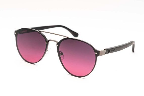 SUNGLASSES Cala Roja Gun - GREY TO PINK