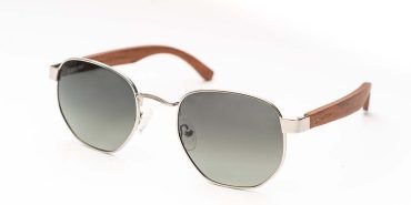 sunglasses Fontanelles Silver - gradient green g15