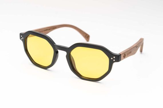 SUNGLASSES Labritja Black - YELLOW