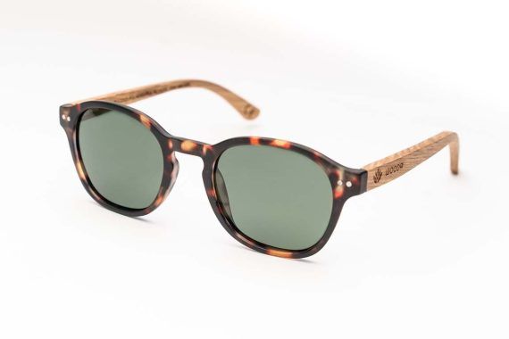 SUNGLASSES Sa Pedrera Demi Brown - GRADIENT GREEN G15