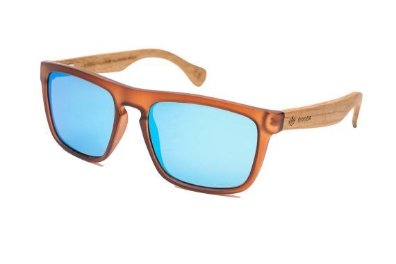 SUNGLASSES Valldemossa Brown - ICE BLUE REVO