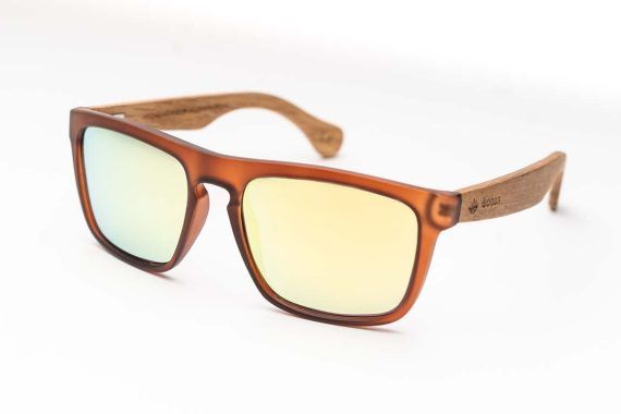 SUNGLASSES Valldemossa Brown - GOLD REVO