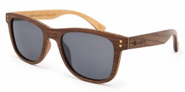 Gafas de sol Cap Nuno Walnut de madera de nogal con lente gris